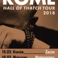 Rome na trzech koncertach w Polsce
